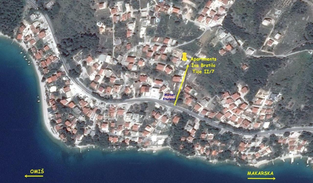 Apartments Iva Brstilo Omiš Buitenkant foto